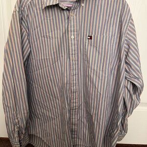 Tommy Hilfiger Men's Multicolor Striped Shirt